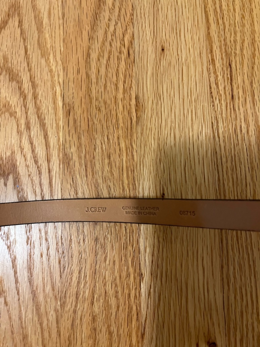 Women’s J. Crew Blue Genuine Leather Belt